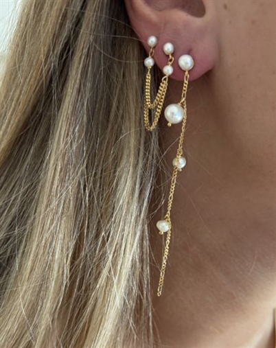 Stine A - Callas Long Ørering - Gold